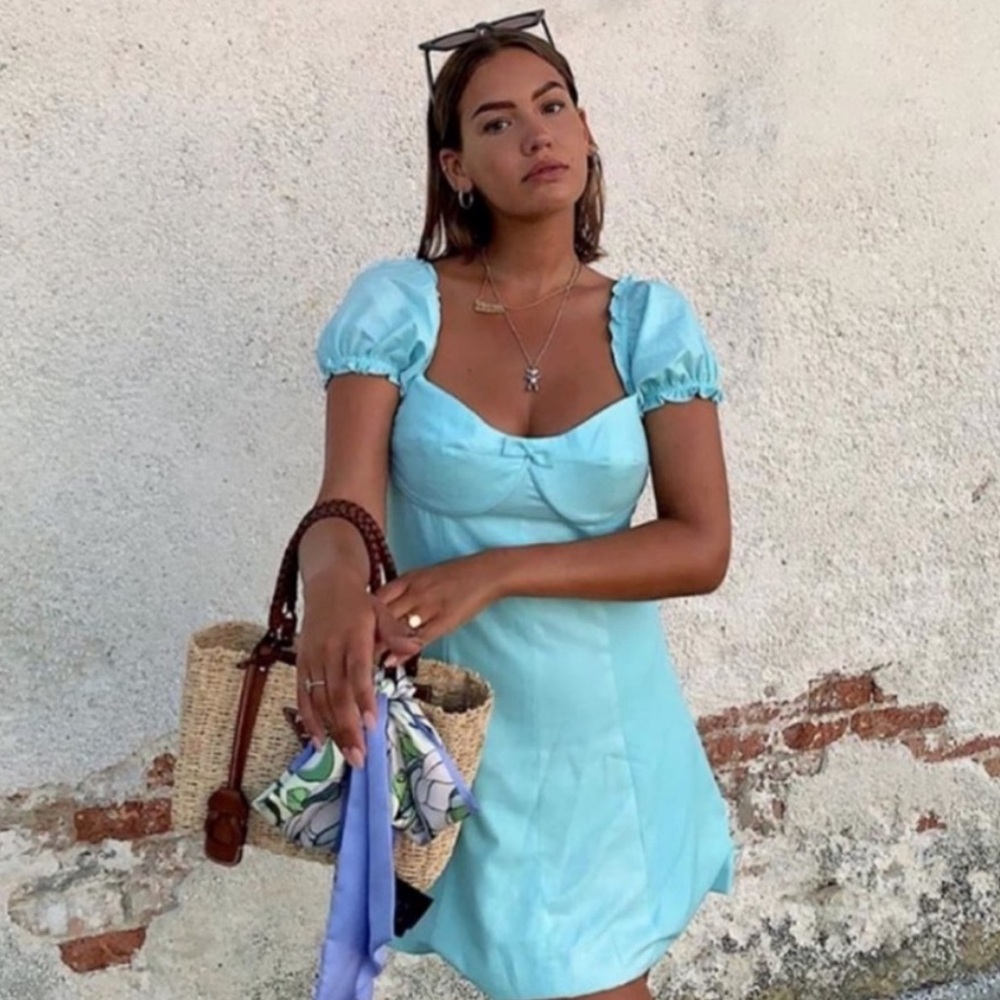 ADORABLE WITH JEAN DRESS